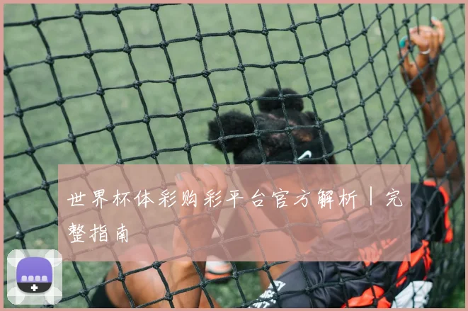 世界杯体彩购彩平台官方解析｜完整指南