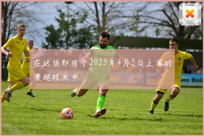 在这场即将于2025年4月5日上演的澳超对决中